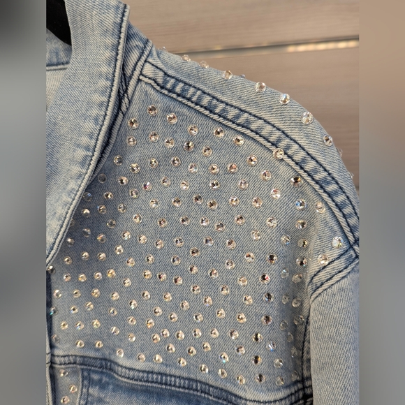 Studded Denim Jacket - Picture 3 of 10